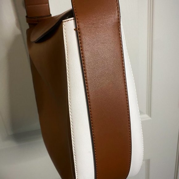 French Connection Bags French Connection Brown And White Contrast